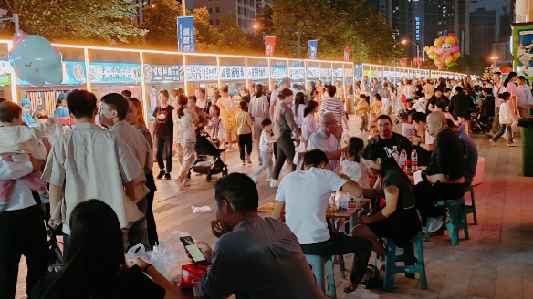优发国际城市广场获评首批湖南省夜间消费聚集示范区